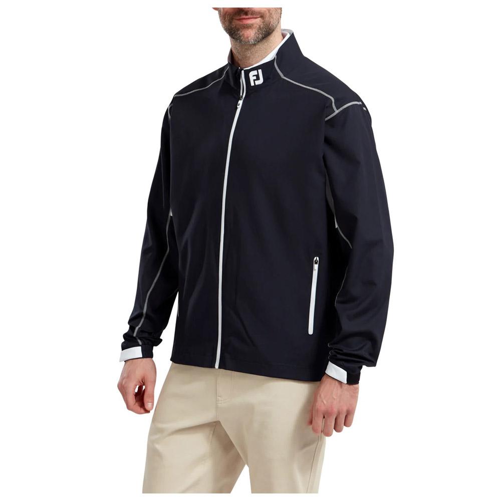 Veste de pluie FootJoy HydroKnit Blanc/Noir/Mûre | Imperméable