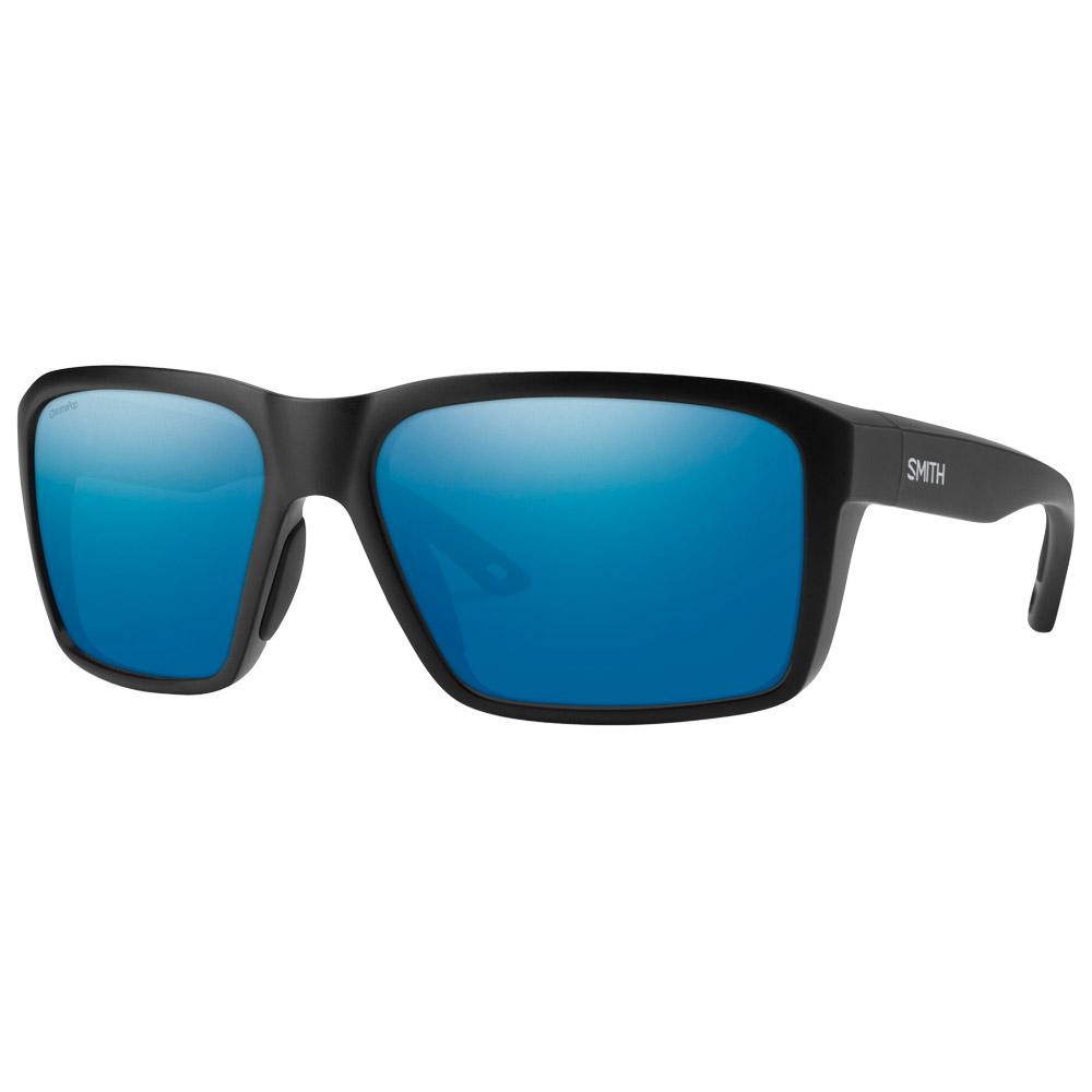 Smith - Backcast Matte Black Chromapop Glass Polarized Blue Mirror - Lunettes de soleil