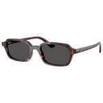 Ray Ban Sonnenbrille RB4455 Zuri Polished Havana Dark Grey Präsentation