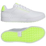 Adidas Schuhe ohne Spikes Retrocross White Lucid Lemon Präsentation