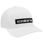 Cobra Cap Tour Tech Cap White Black Präsentation