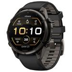 Garmin Montres GPS Fenix 9 Pro Titane Carbon Grey Avec Bracelet Noir Gris - 47 mm Présentation