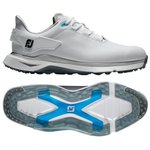 Footjoy Schuhe ohne Spikes Pro SLX White White Grey Präsentation