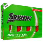 Srixon Neue Golfbälle Soft Feel 14 Brite Red Präsentation