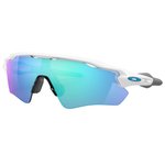 Oakley Sonnenbrille Radar Ev Path Polished White Prizm Sapphire Präsentation