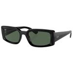 Ray Ban Sonnenbrille RB4395 Kiliane Polished Black Dark Green Präsentation