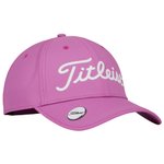 Titleist Casquettes Players Performance Ball Marke R - Orchid/White Présentation