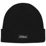Titleist Mütze Charleston Cuff Knit Black White Präsentation