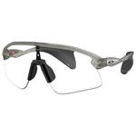 Oakley Sonnenbrille Stunt Devil Grey Ink Clear Black Iridium Photochromic Präsentation