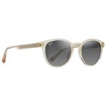 Maui Jim Sonnenbrille Hiehie Jaune Transparent Brillant Gris Neutre Minéral Superthin Präsentation