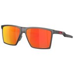 Oakley Futurity Sun Satin Grey Smoke Prizm Ruby Polarized 