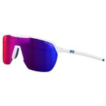Julbo Lunettes de soleil Frequency Groupama Fdj Mat Blanc Bleu Spectron Hd 3 Présentation