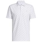 adidas Polo Ultimate365+ Soft Print White Wonder Sage Présentation