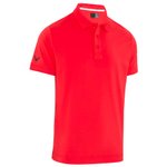Callaway Golf Polo Solid Ribbed Hibiscus Présentation