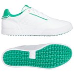 Adidas Chaussures sans spikes Retrocross Footwear White Court Green Coral Fusion Présentation