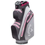 Callaway Golf Sacs chariot serie Org 14 HD Cart Charcoal Silver Pink - Sans Présentation