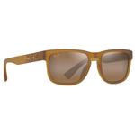 Maui Jim Sonnenbrille Kupulau Matte Honey Yellow Translucide Bronze Hcl MauiPure Präsentation