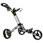 iCart Chariots manuels 3 roues Go - 3 Wheel Push Trolley Grey Black Présentation