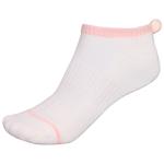 Footjoy Socken Women Prodry Pom Pom White Pink Präsentation