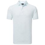 Footjoy Polohemde Bird Print White Air Blue Präsentation