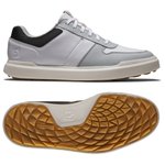 Footjoy Schuhe ohne Spikes Contour Casual White Grey Black Präsentation
