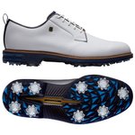 Footjoy Chaussures avec spikes Premiere Series Field White Navy Présentation
