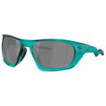 Oakley Sonnenbrille Lateralis Matte Transparent Arctic Surf Prizm Black Präsentation