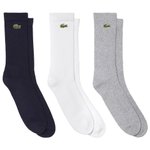 Lacoste Socken Lacoste Socks Silver White Navy Präsentation