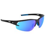 AZR Lunettes de soleil Fast Noire Mate / Ecran Multic Ouche Bleue Présentation