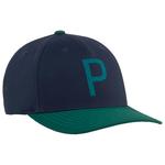 Puma Golf Cap Crafted P Cap Blue Präsentation