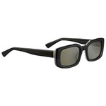 Serengeti Sonnenbrille Nicholson Shiny Black Transparent Layer Mineral Polarized 555nm Präsentation
