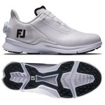 Footjoy Chaussures sans spikes Women's Fuel BOA White Black Grey Présentation