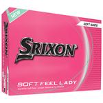 Srixon Neue Golfbälle Soft Feel Lady 9 White Präsentation