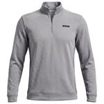 Under Armour Pullover Sweaterfleece Hybrid Half Zip Steel Präsentation