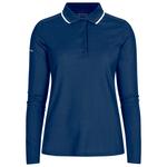 Rohnisch Polohemde Miriam Long Sleeve Poloshirt Navy Präsentation Rohnisch Polohemde Miriam Long Sleeve Poloshirt Navy Präsentation