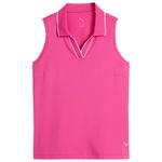 Puma Golf Polohemde W Cloudspun Ess SL Polo Pink Opal Präsentation