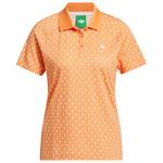adidas Originals Polohemde All Over Trefoil Polo W's Dusky Orange Chalk White Präsentation