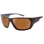 Zeal Sonnenbrille Caddis Matte Brown Khaki Ellume Polarized Copper Präsentation
