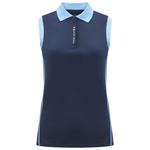 Rohnisch Polohemde Ultra Viola Uv Sleeveless Navy Präsentation Rohnisch Polohemde Ultra Viola Uv Sleeveless Navy Präsentation