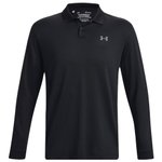 Under Armour Polohemde Performance 3.0 LS Black Pitch Gray Präsentation