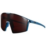 Julbo Sonnenbrille Edge Cover Mat Bleu Bleu Reactiv 0-4 High Contrast Präsentation