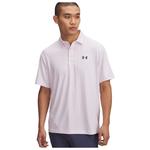 Under Armour Polohemde Playoff 3.0 Printed Polo White Prime Pink Präsentation