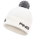 Ping Bonnet Cresting Knit White Présentation