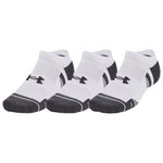 Under Armour Chaussettes Performance Tech 3 Pk Ns White White Jet Gray Présentation