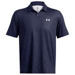 Under Armour Polohemde T2G Printed Polo Midnight Navy Black Midnight Navy Präsentation