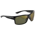 Maui Jim Sonnenbrille Southern Cross Shiny Black Maui Ht Mineral Superthin Präsentation