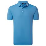 Footjoy Stretch Pique Solid Riviera Blue 