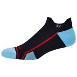 Footjoy Socken TECHD.R.Y Roll Tab Navy Präsentation
