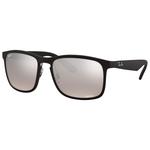 Ray Ban Lunettes de soleil RB4264 Matte Black Chromance Silver Polar Présentation