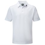 Footjoy Stretch Pique Solid White 
